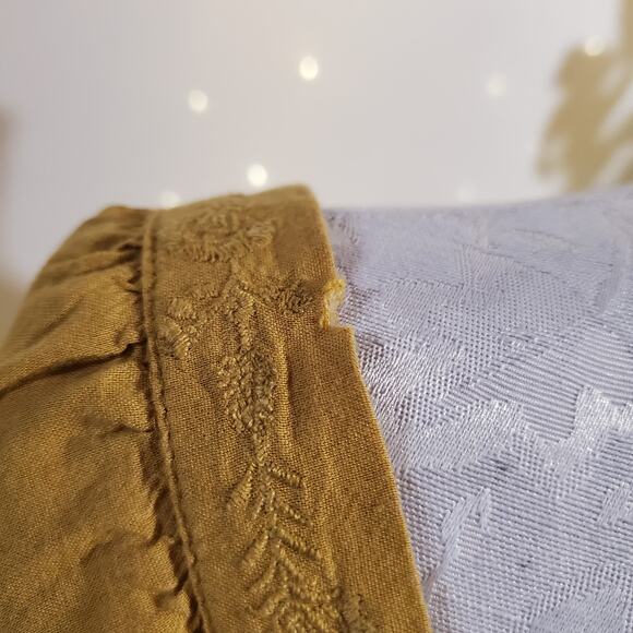 Old Navy Square-Neck Tiered Swing Top Blouse Womens Plus Size 1X Embroidered - Picture 8 of 13